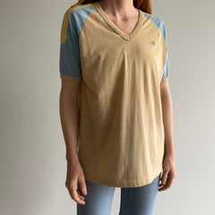 1970s Tri-Colored Lee Brand T-Shirt - !!!!!!