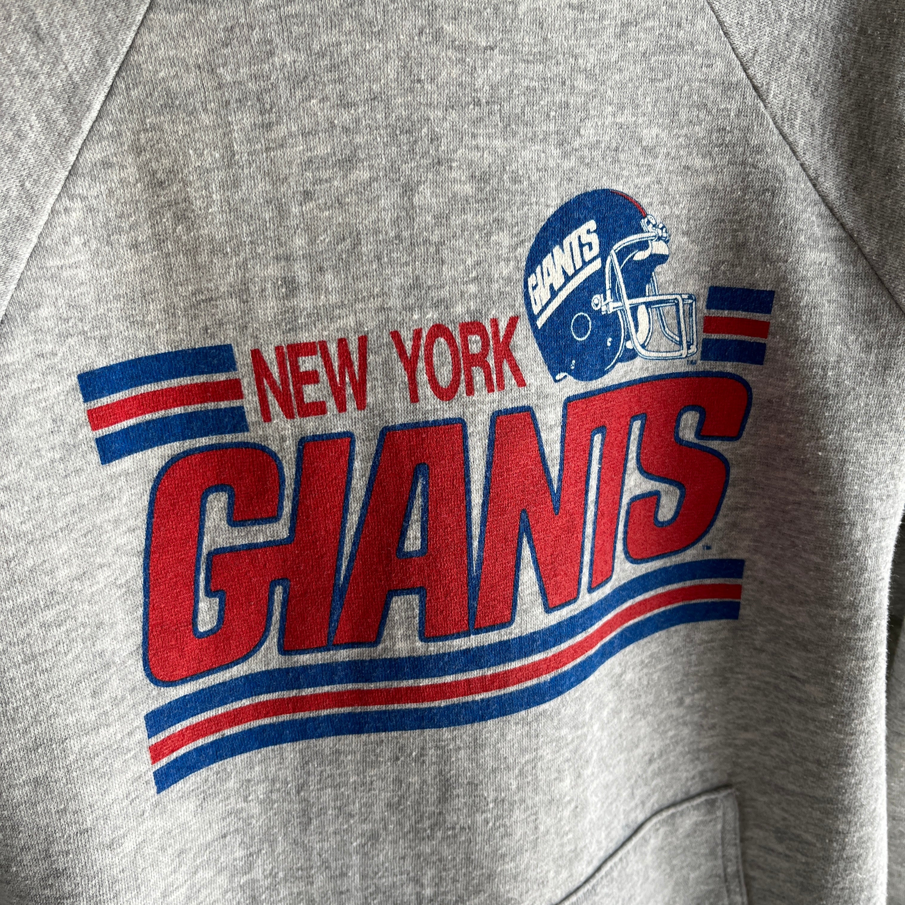 1980s NY Giants Pullover Hoodie