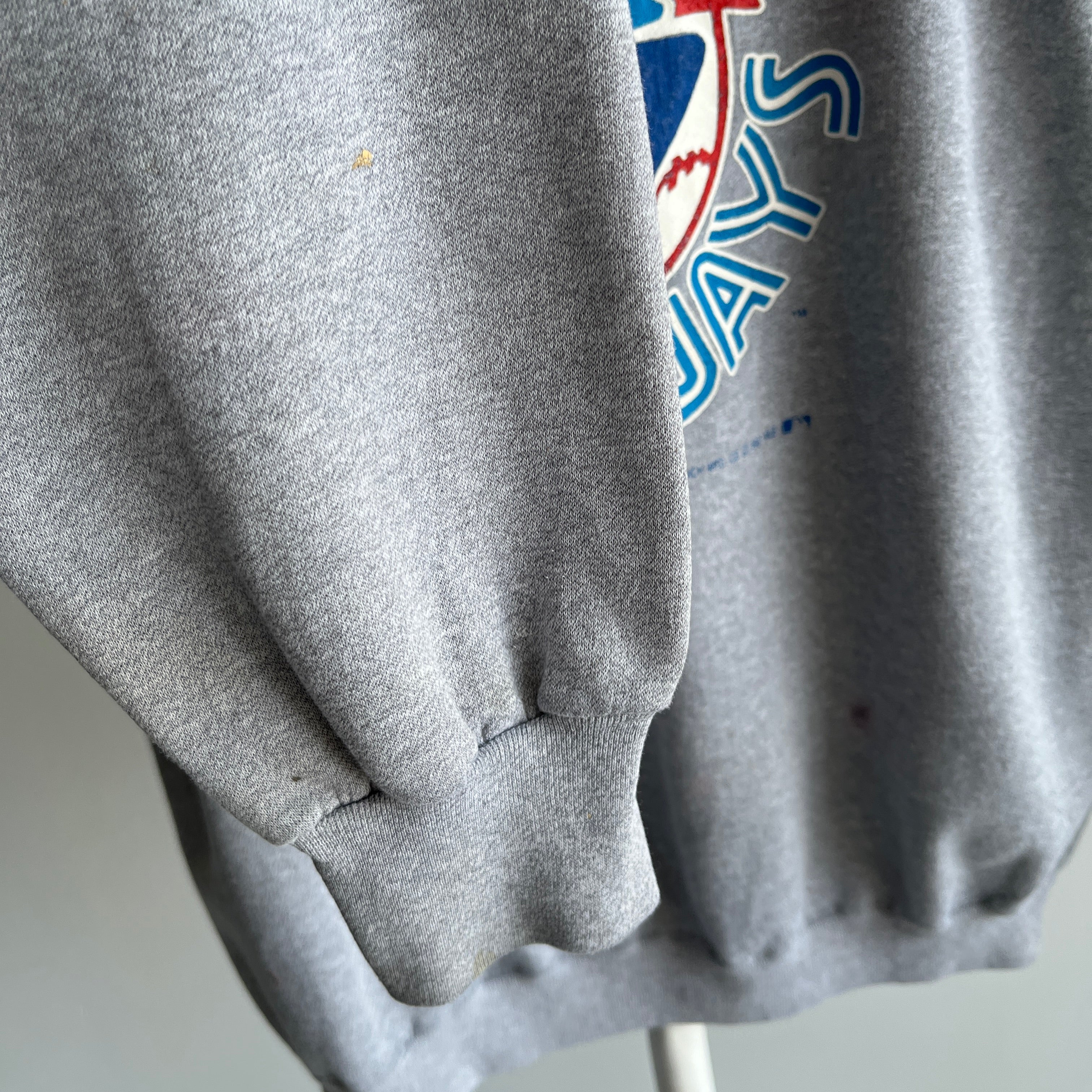 1987 Toronto Blue Jays Lightweight Sweatshirt – Red Vintage Co