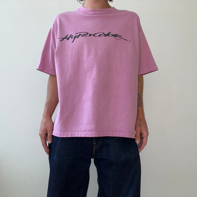 1990s Dark Pink Hyper Color Select T Shirt - Who Remembers these??