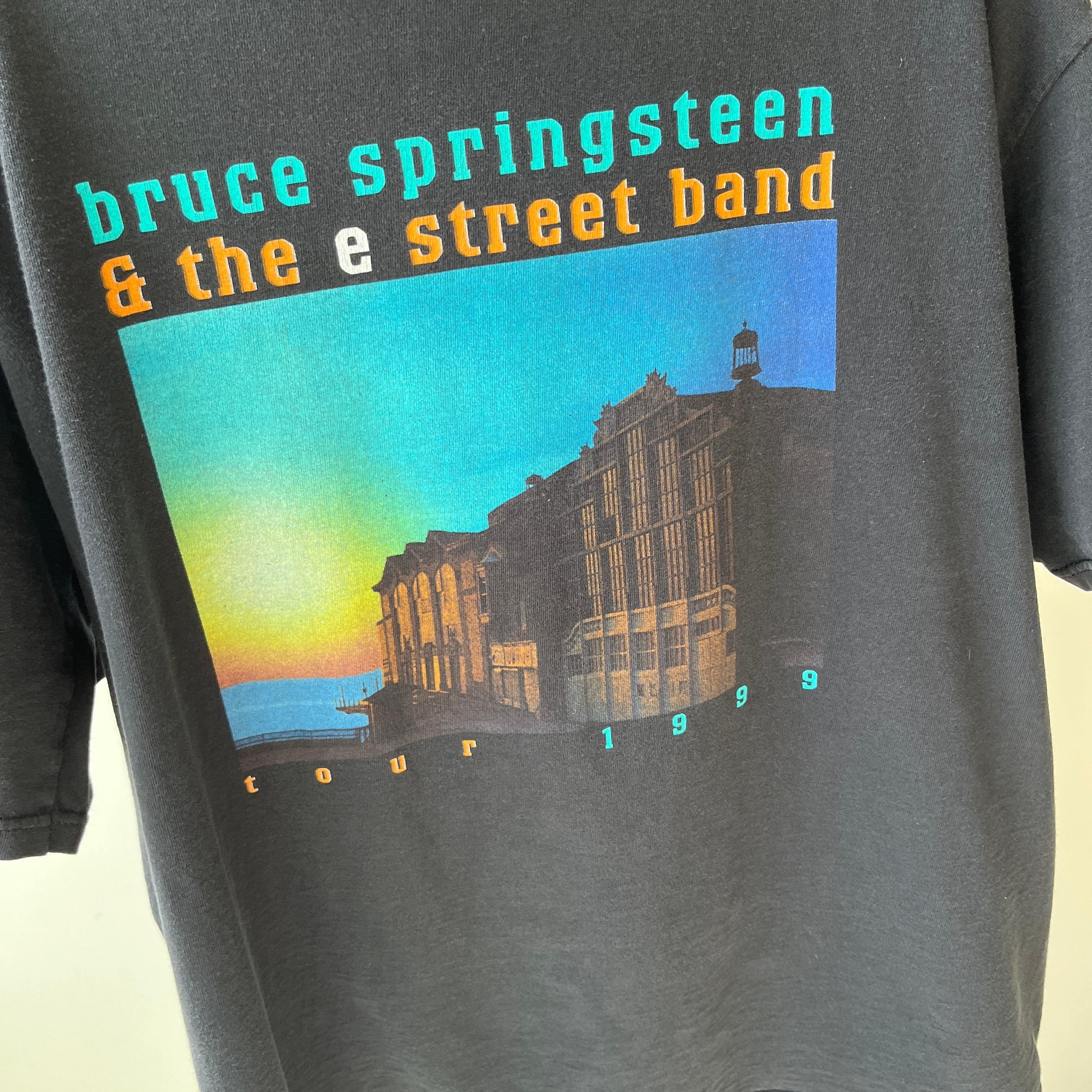 1999 Bruce Springsteen and the E Street Band Front and Back T-Shirt