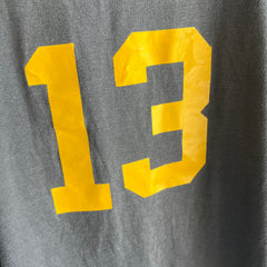 1980s Brewer's No. 13 by Wilson Cotton Baseball T-Shirt - REALLY SUPER GOOD