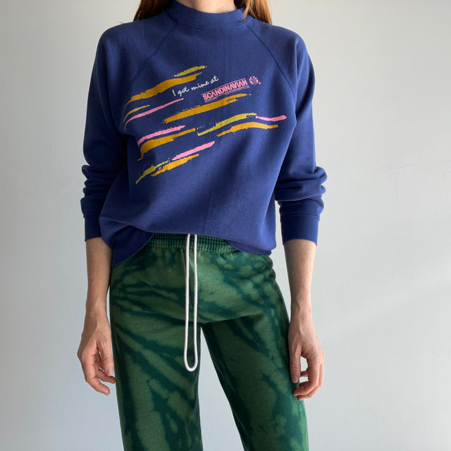 1980s "I got mine at Scandinavian Health & Racquet Club" Sweatshirt