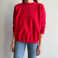 1980/90s 80s Eighties Red Raglan by HHW