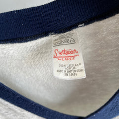 1970s Triple Stripe V-Neck Oh So Slouchy Warm Up by Sportswear