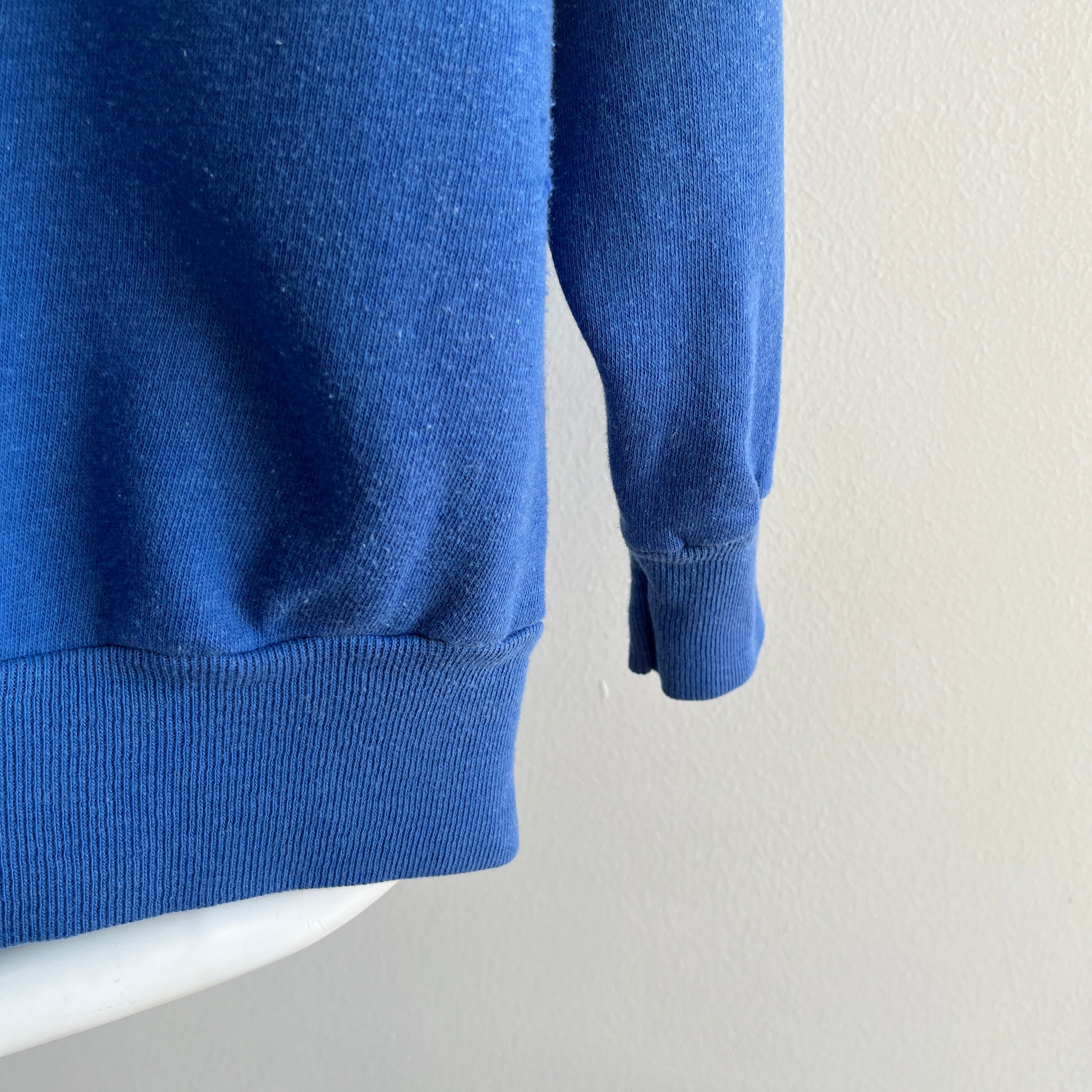 1980s Perfect Blue Sweatshirt (IMO)