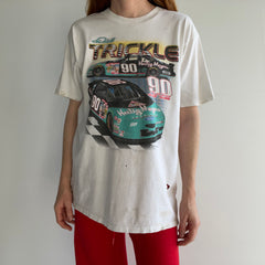 1998 Dick Trickle Thrashed and Stained D Grade Front and Back T-Shirt