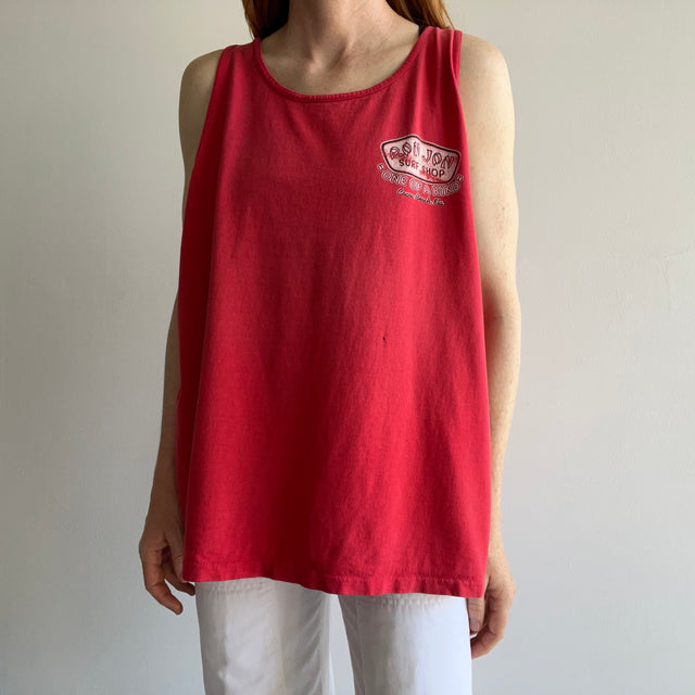 1989 Ron Jon Surf Shop Perfectly Faded Tank Top - Collectible