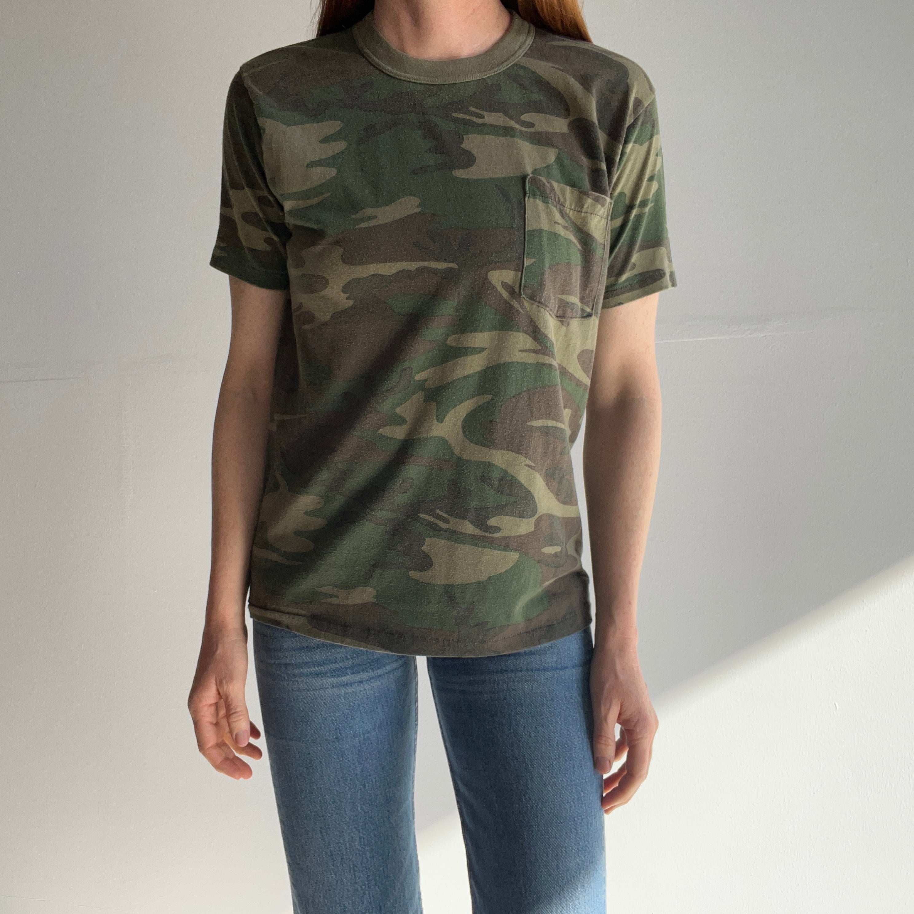 1980s Pocket Camo T-Shirt by Signal