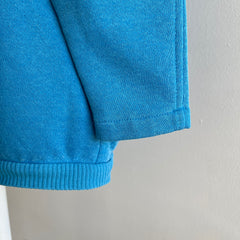 1980s Mega Turtleneck Dolman Sleeve Shoulder Padded Sweatshirt - WOWZA