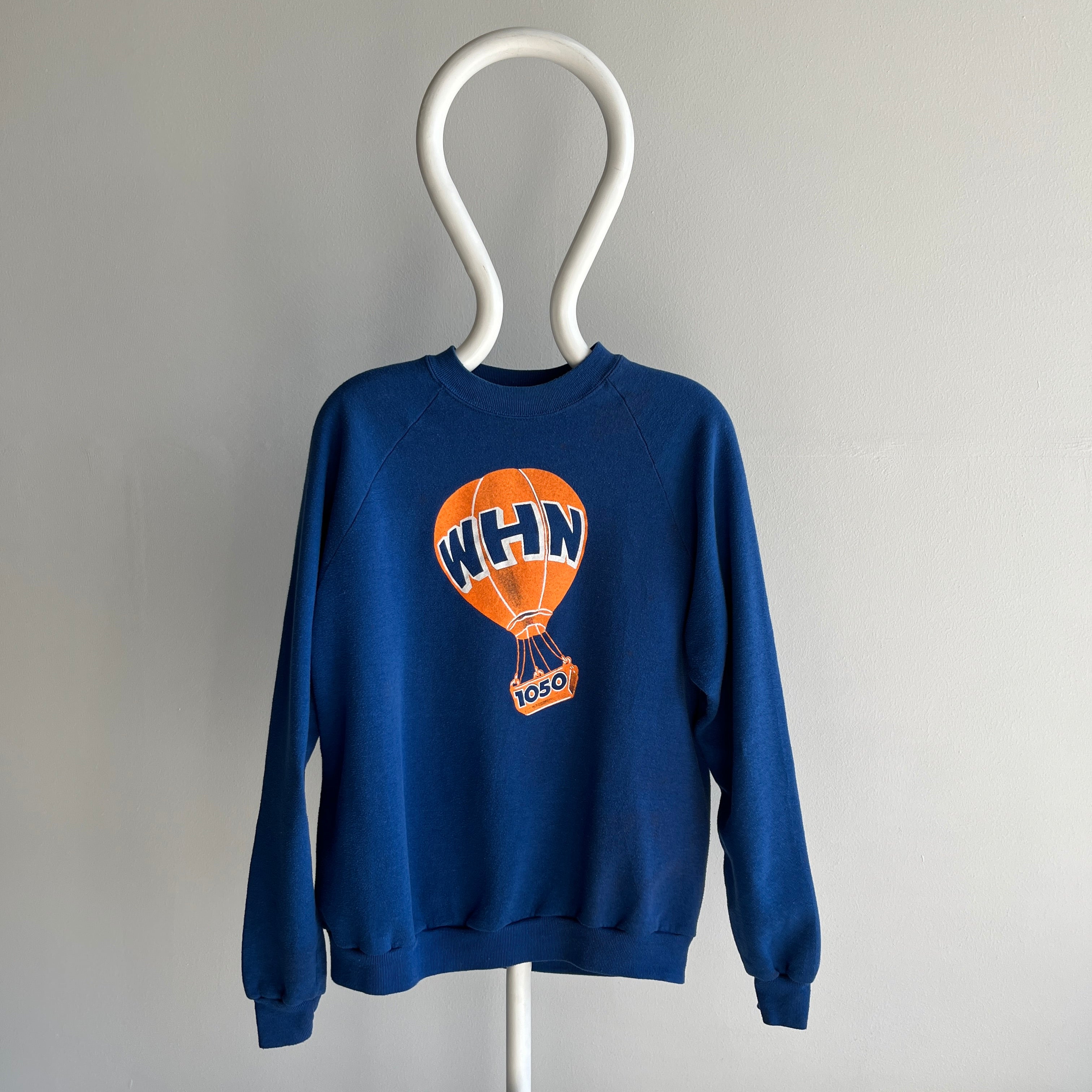 1980s WHN AM 1050 Sweatshirt _ NYC