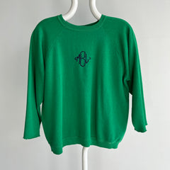 1970s MBL Monogrammed Cut Sleeve Sweatshirt - So Soft