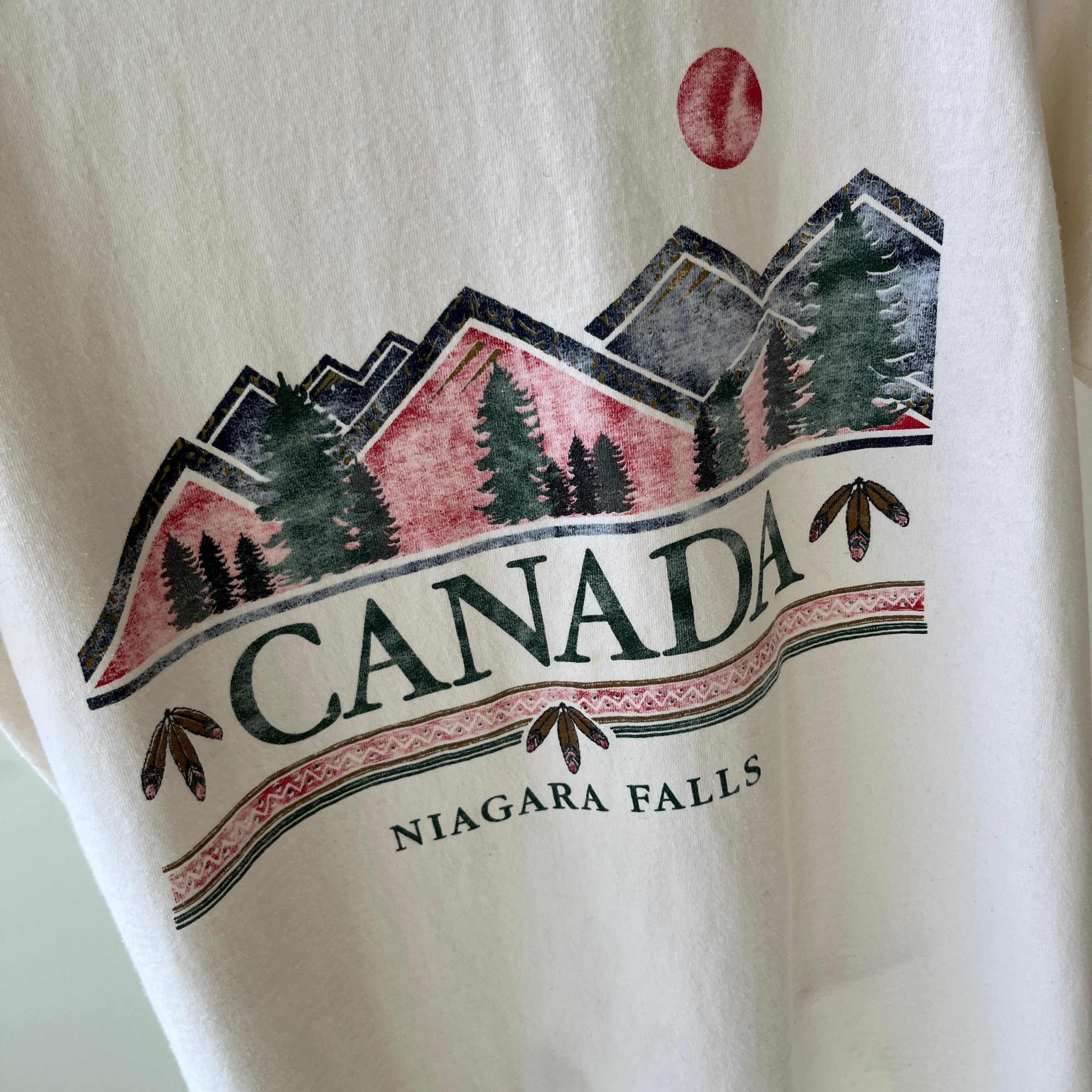 1990s Canada Tourist T-Shirt - Made there too