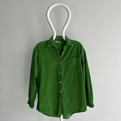 1990s Sasson Corduroy Button Up Shirt - WOWZA