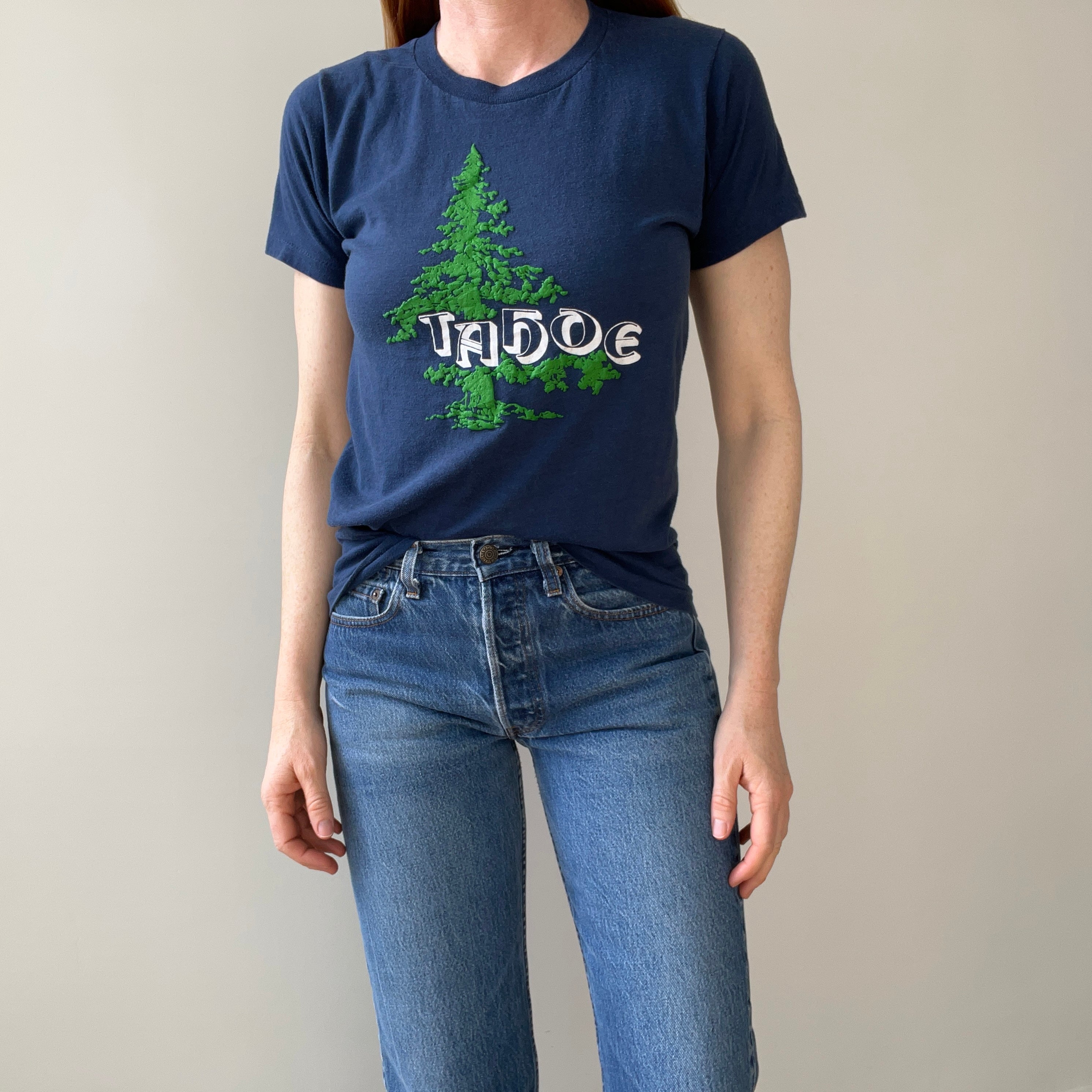 1970s Lake Tahoe T-Shirt by Early Tagged Screen Stars - !!!