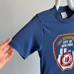 1970s FDNY FItted Smaller T-Shirt