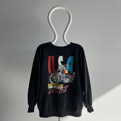 1980s USA The Dream Lives Motorcycle Sweatshirt