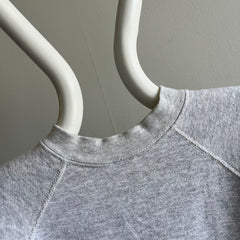 1980s Lighter Blank Gray FOTL Sweatshirt with Good Arms