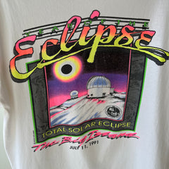 1991 Year of the Eclipse - Big Island of Hawaii - T-Shirt on a Stedman Hi-Cru