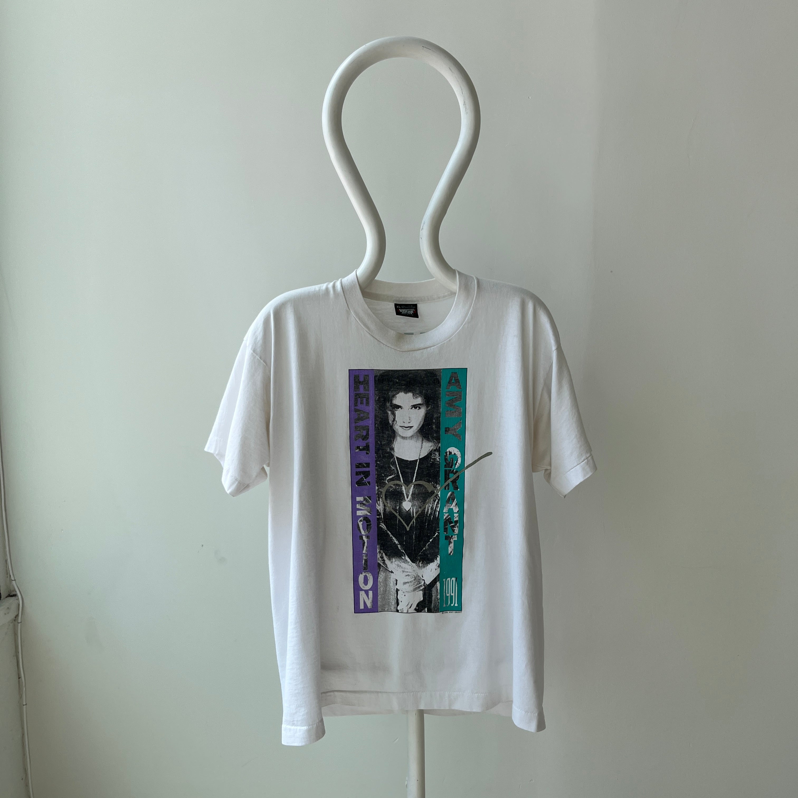 1991 Amy Grant Heart In Motion Tour T-Shirt