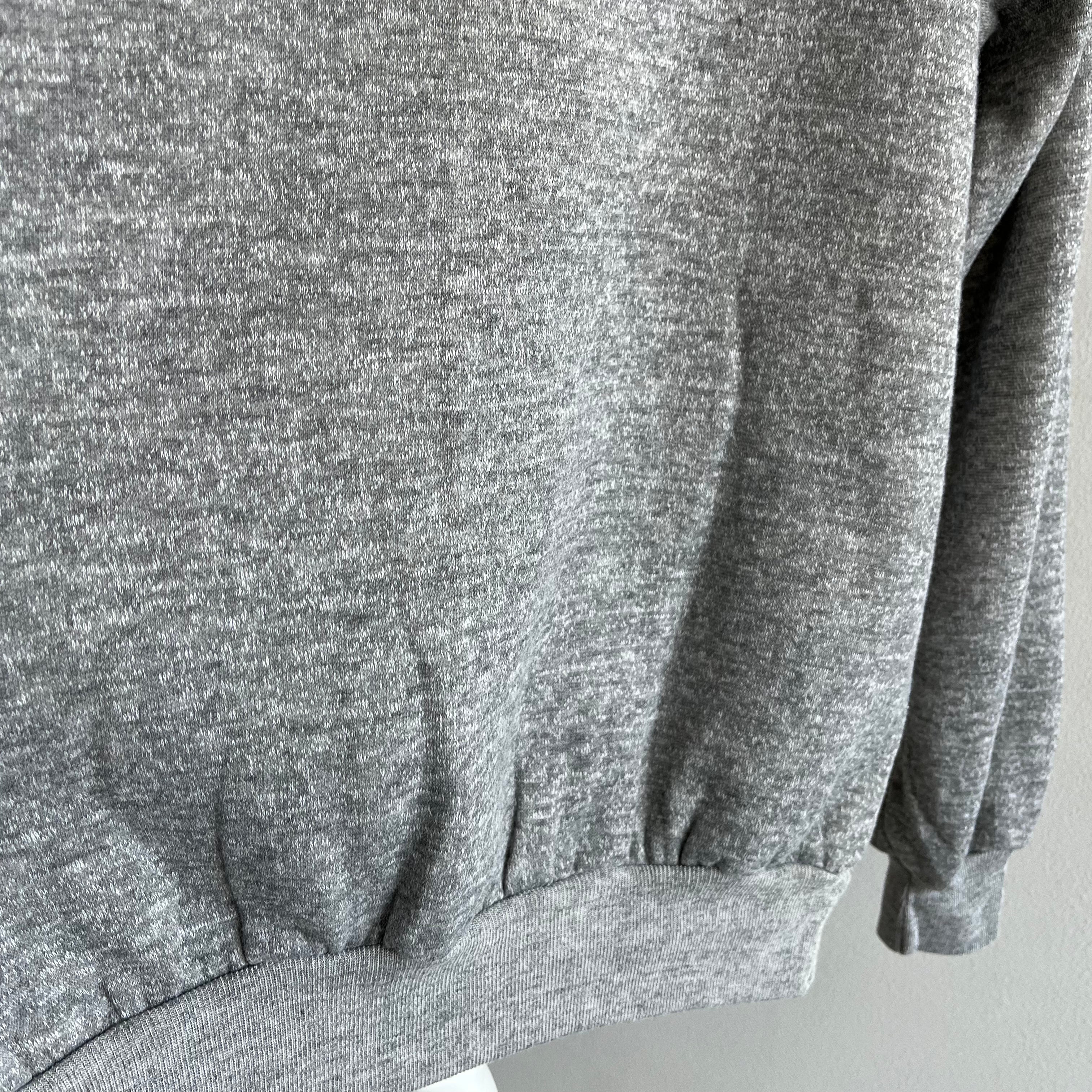 1980s MsGregor - Never Worn - Gray Sweatshirt - So Cozy