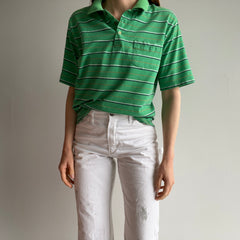 1970s Striped Lightweight Polo Shirt - THIS