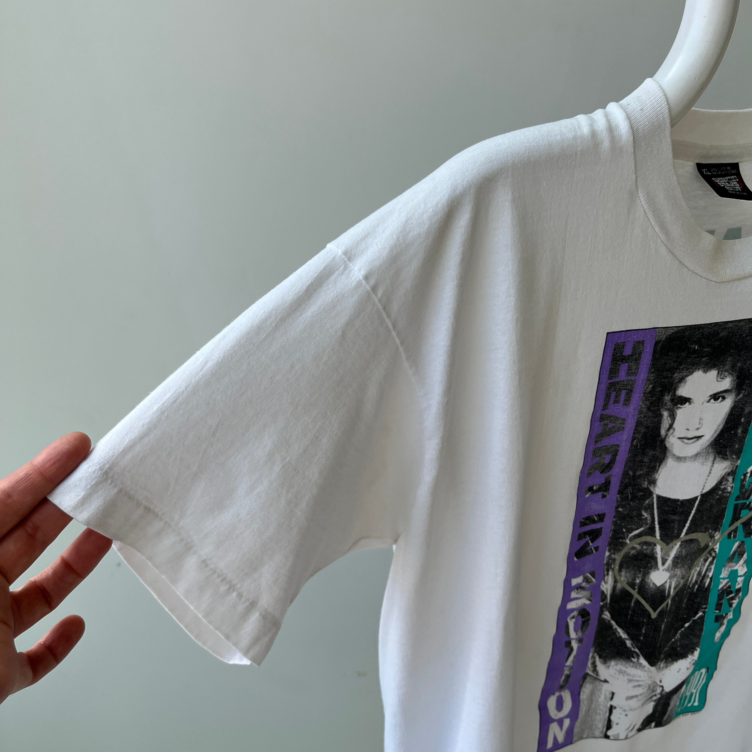 1991 Amy Grant Heart In Motion Tour T-Shirt