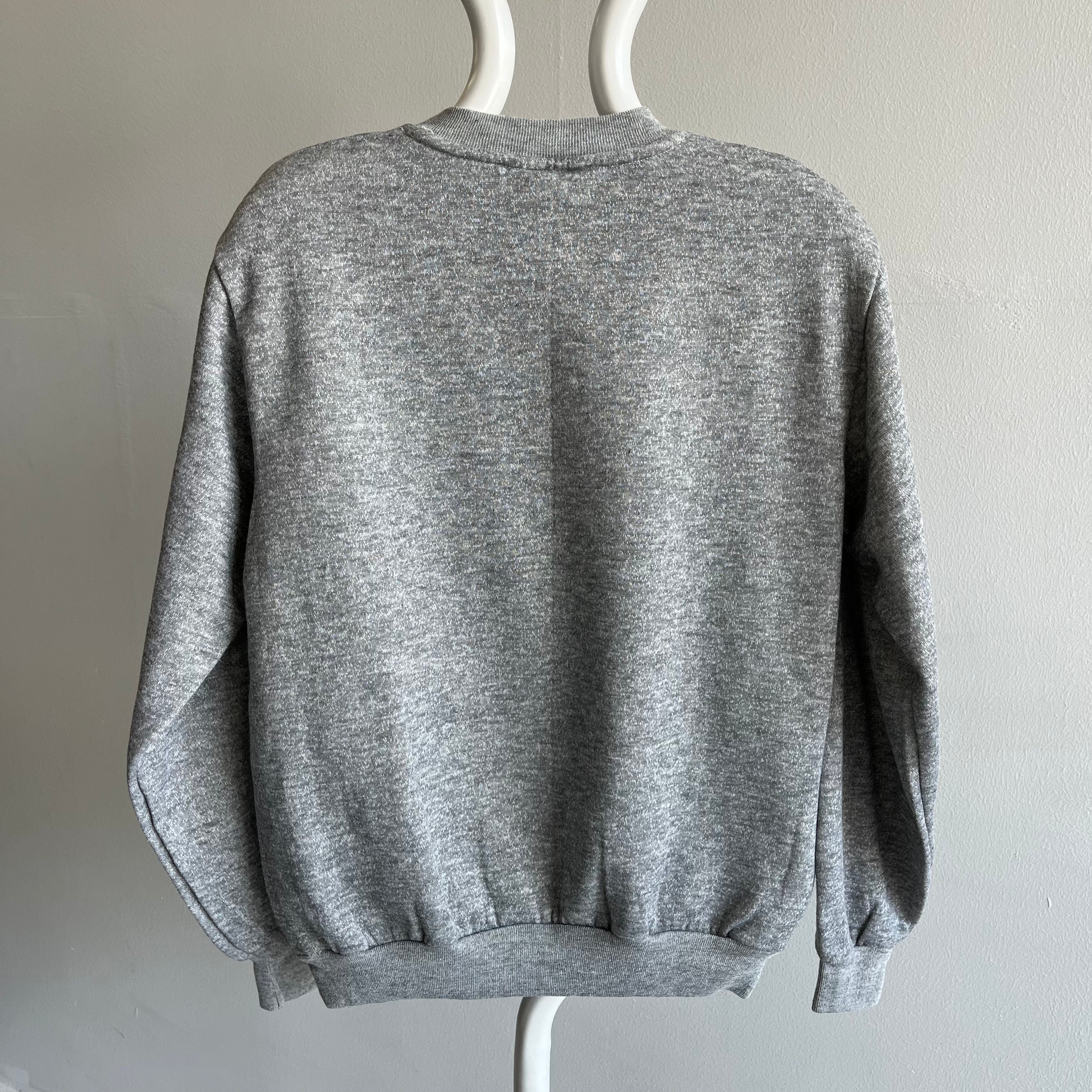 1980s MsGregor - Never Worn - Gray Sweatshirt - So Cozy