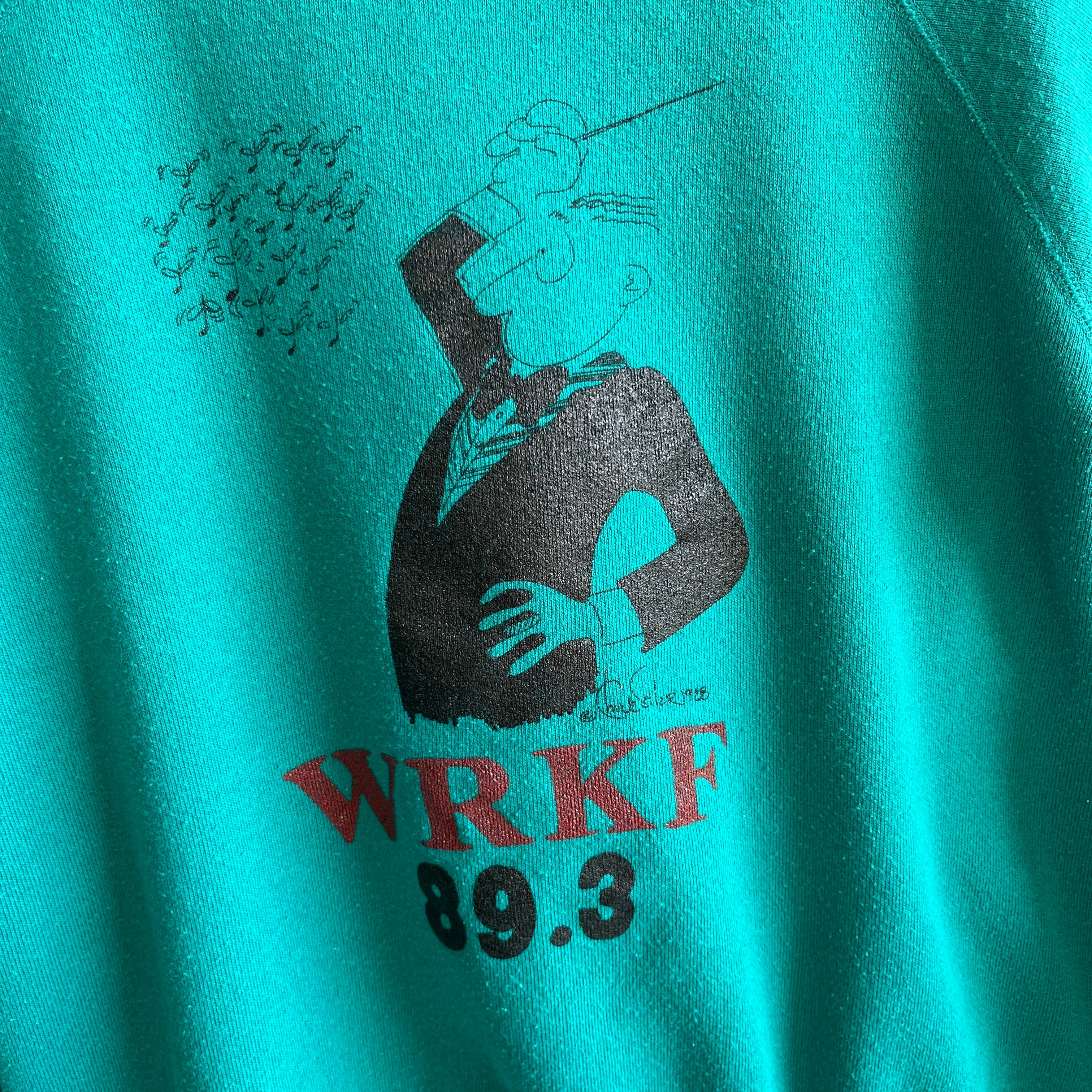 1988 NPR Affiliate WRKF 89.3 DIY Volunteer Sweatshirt