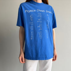 1990s Physics Cheat Sheet (It's Upside Down) - With a backside - T-Shirt