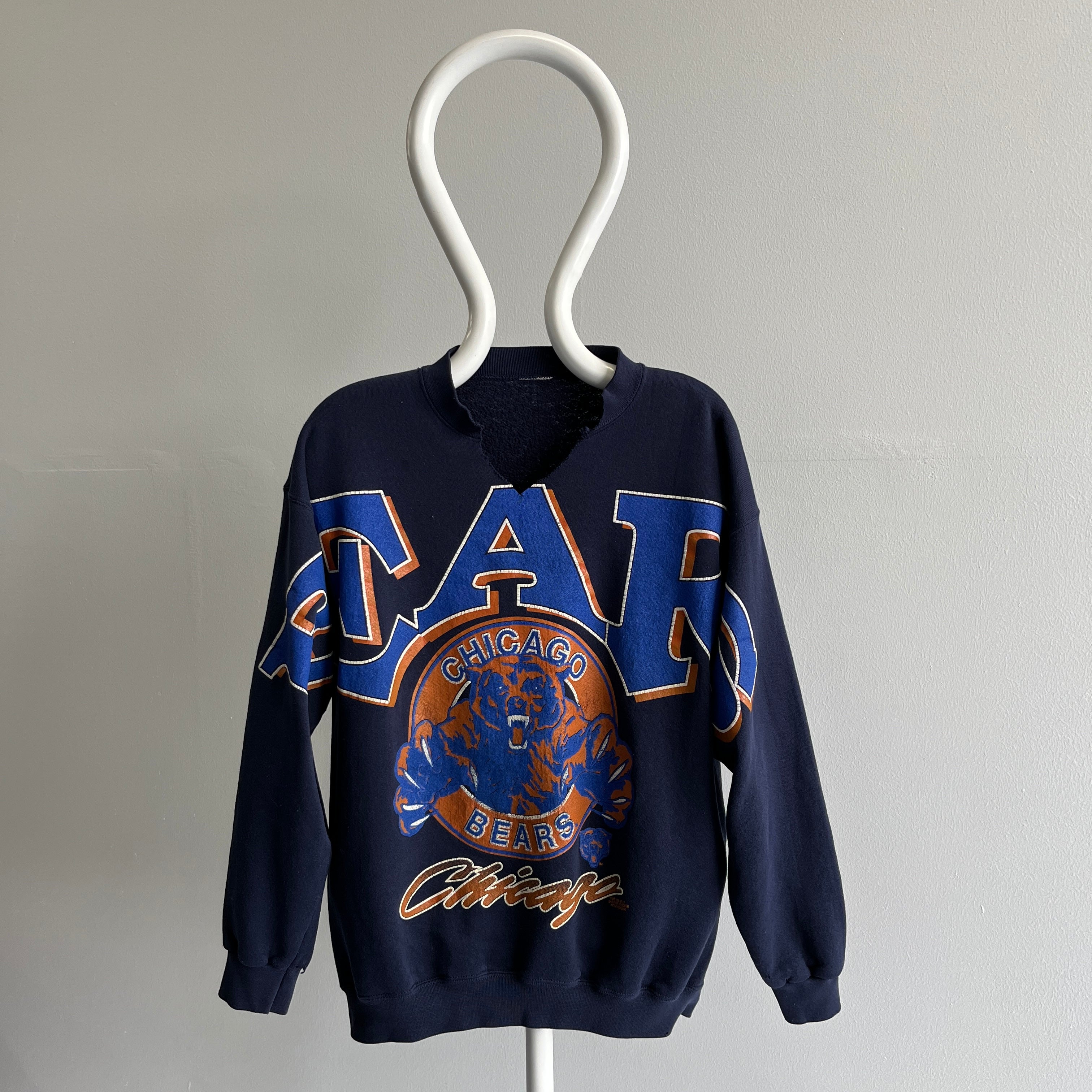 1995? Chicago Bears Cut Neck Sweatshirt