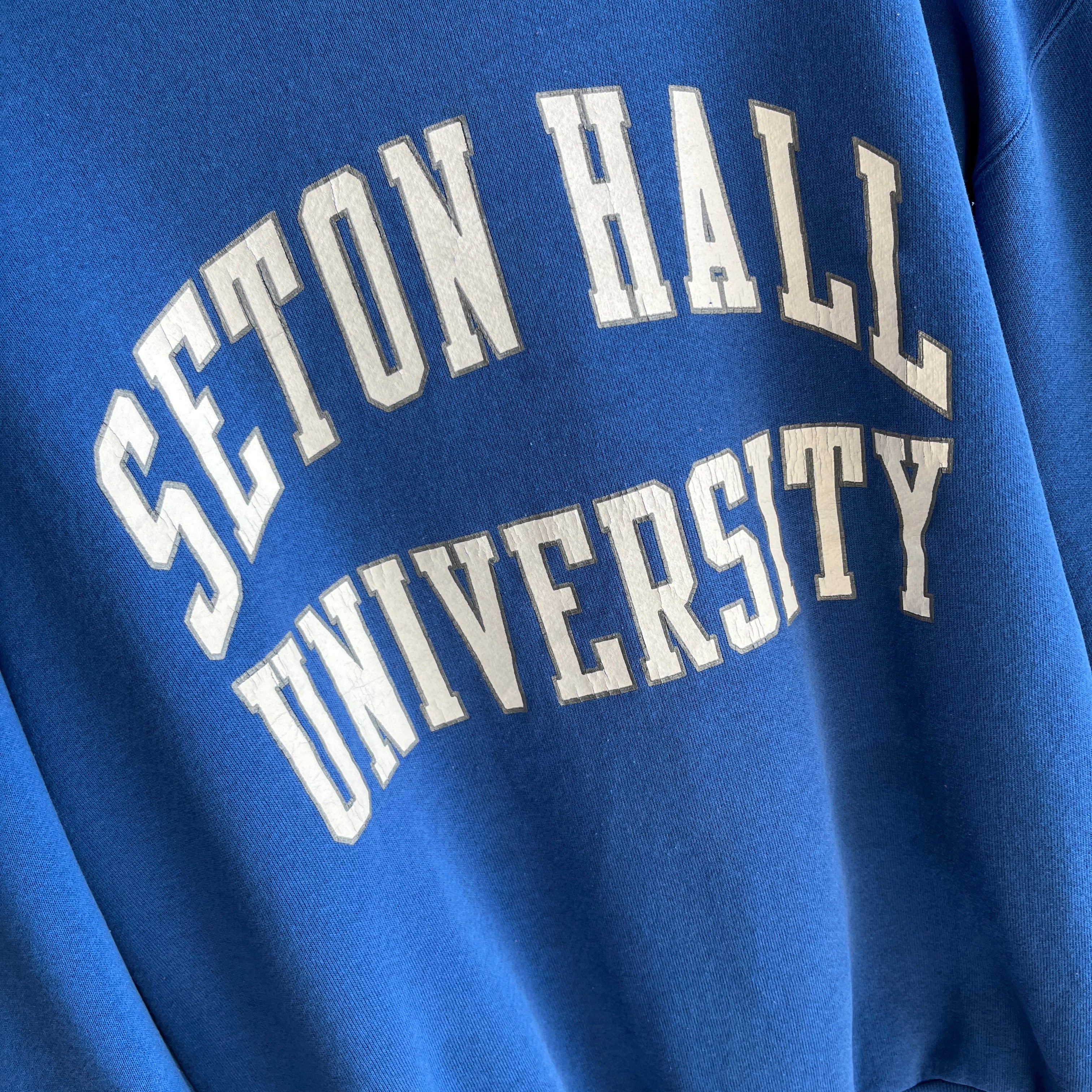 1990s Seton Hall University Sweatshirt by Jansport