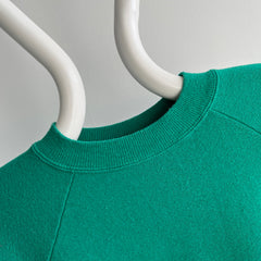 1990s HHW Blank Green Raglan Sweatshirt