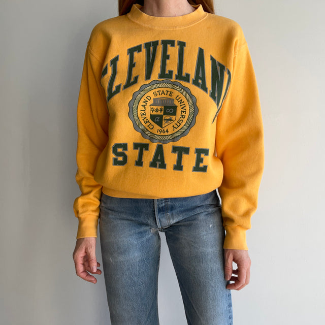 1990s Re-Dyed Cleveland State Sweatshirt