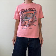 1980s Salmon Pink Branson Missouri T Shirt