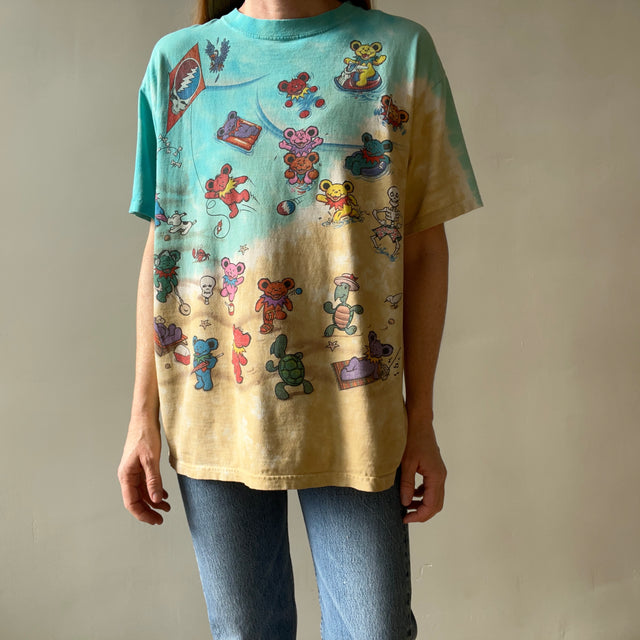1999 Grateful Dead All Over Print T Shirt - Backside Too