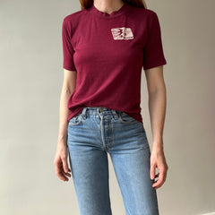 1970s Silky Soft and Worn Ozark Single Stitch Worn To Perfection T-Shirt by Sportswear