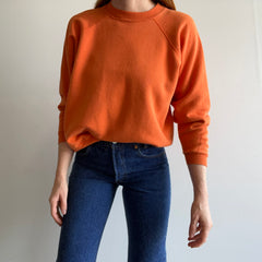 1980s HHW Blank Orange Sweatshirt