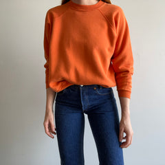 1980s HHW Blank Orange Sweatshirt