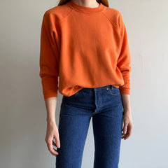 1980s HHW Blank Orange Sweatshirt