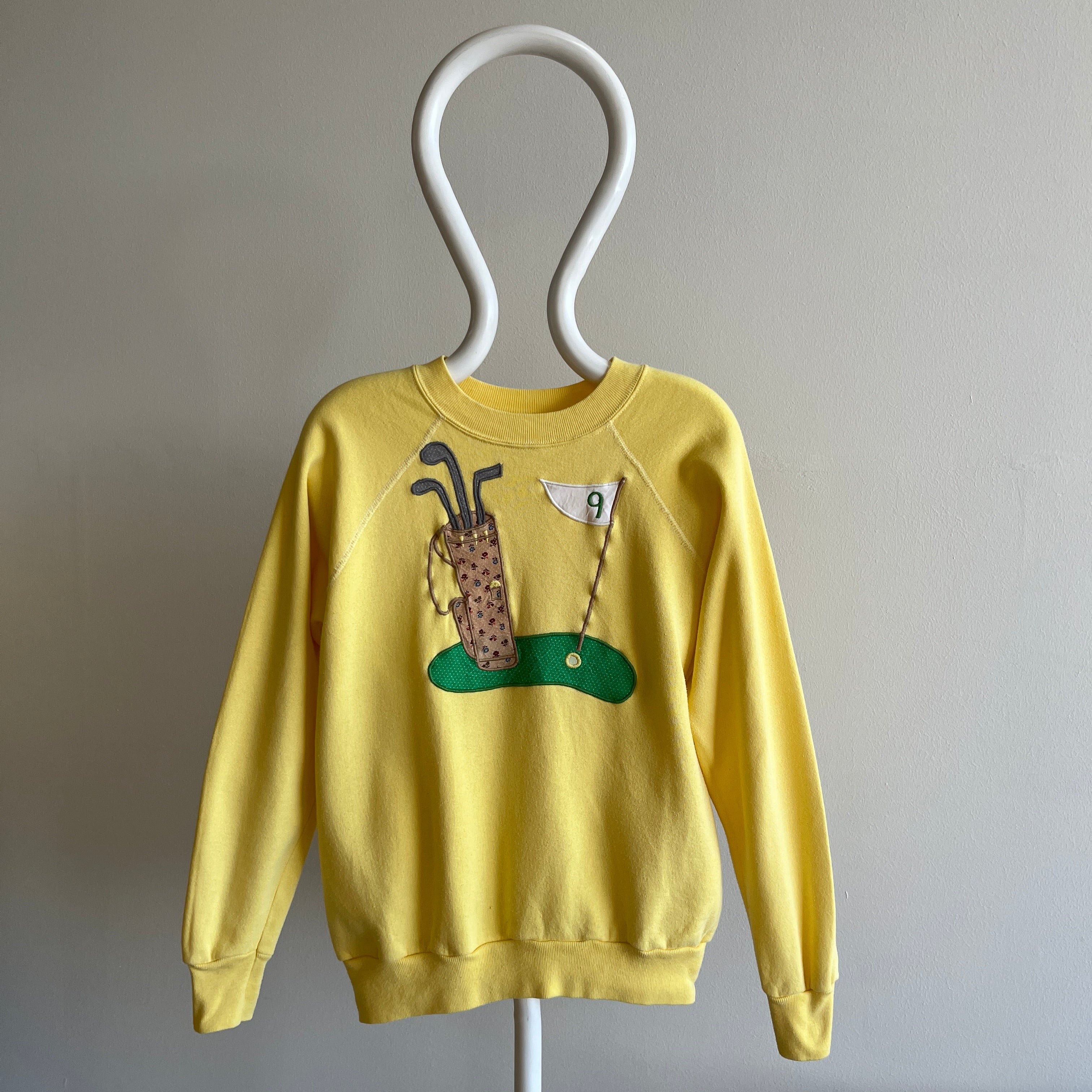 1980s DIY 9th Hole Golf Sweatshirt