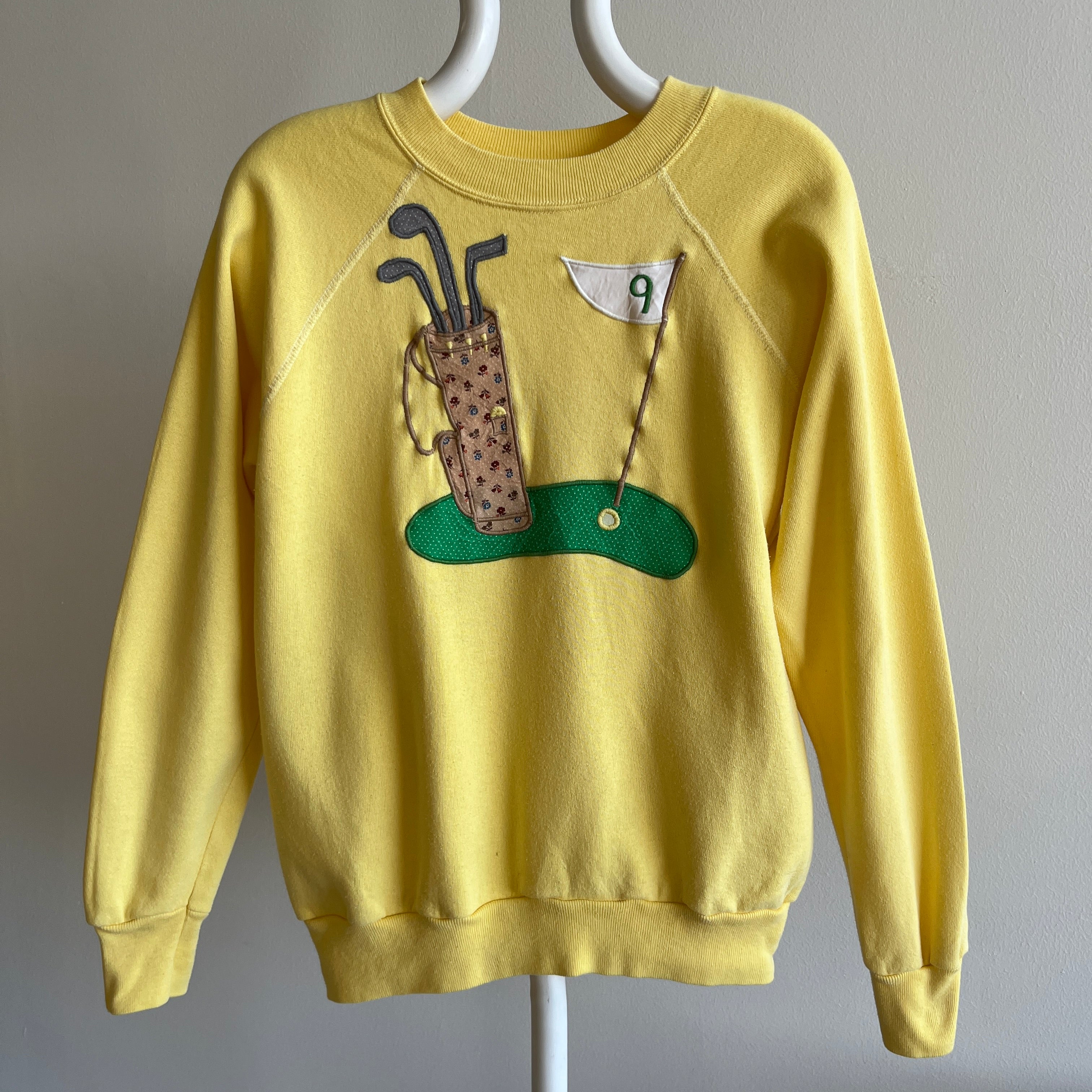 1980s DIY 9th Hole Golf Sweatshirt