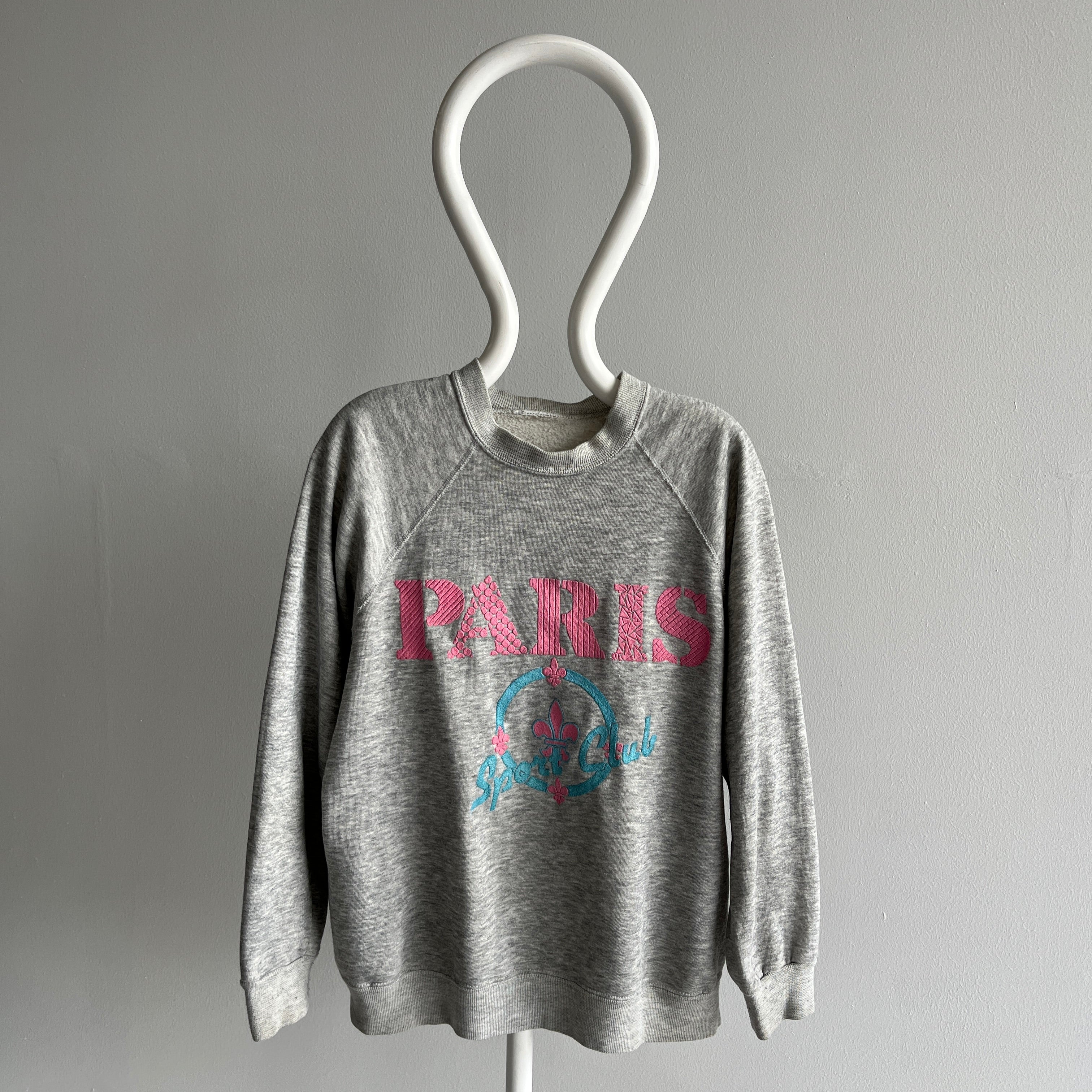 1980s Perfectly Worn Paris Sweatshirt