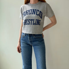 1980s USA Made Champion Brand Bronco Wrestling - THE BACKSIDE IS HILARIOUS