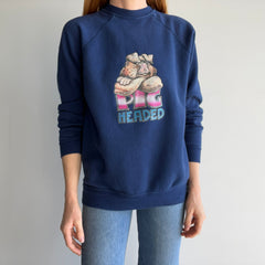 1970s Pig Headed Sweatshirt