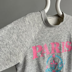 1980s Perfectly Worn Paris Sweatshirt