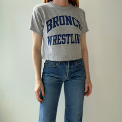 1980s USA Made Champion Brand Bronco Wrestling - THE BACKSIDE IS HILARIOUS