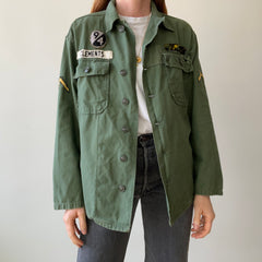 1968 OG-107 Vietnam Era Military Shirt - Clements