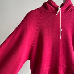 1980s USA Made Gap Barely Worn Barbie Pink Hoodie