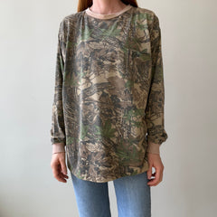 1980s/90s Realtree Camo Long Sleeve T-Shirt - !!!!!